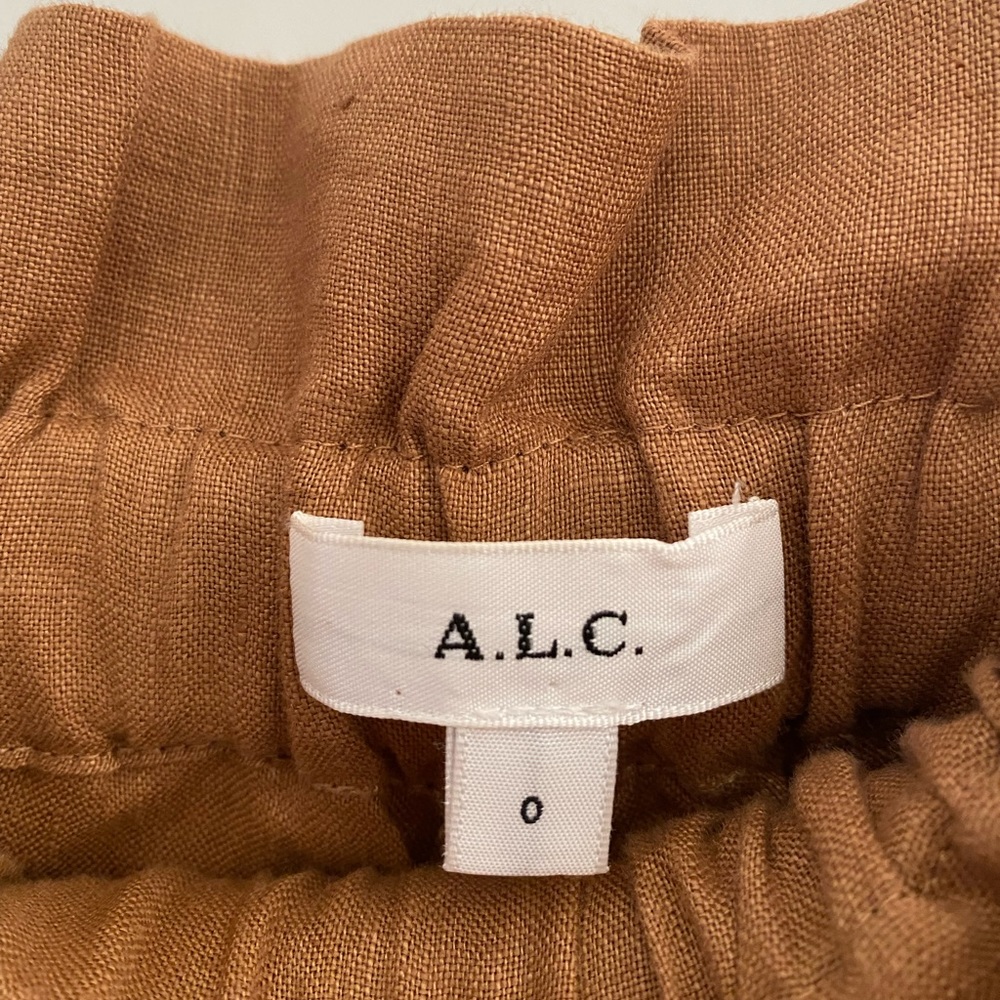 A.L.C. Linen 
Callum Paperbag Waist Pants - Picture 11 of 13